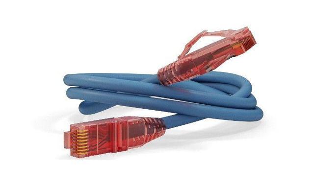 Патч-корд кат.5E U/UTP LSZH PC-LPM-UTP-RJ45-RJ45-C5e-0.5M-LSZH-BL 0.5м син. Hyperline 229947