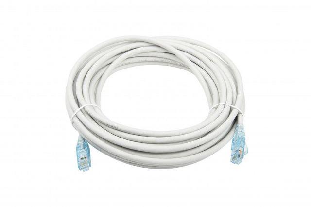 Патч-корд PC-LPM-UTP-RJ45-RJ45-C6-10M-LSZH-GY U/UTP кат.6 LSZH 10м сер. Hyperline 41843