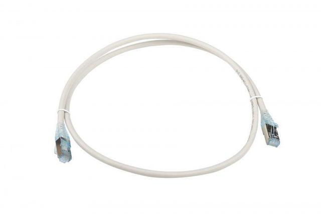 Патч-корд PC-LPM-STP-RJ45-RJ45-C6-1M-LSZH-GY F/UTP экран. кат.6 LSZH 1м сер. Hyperline 42373