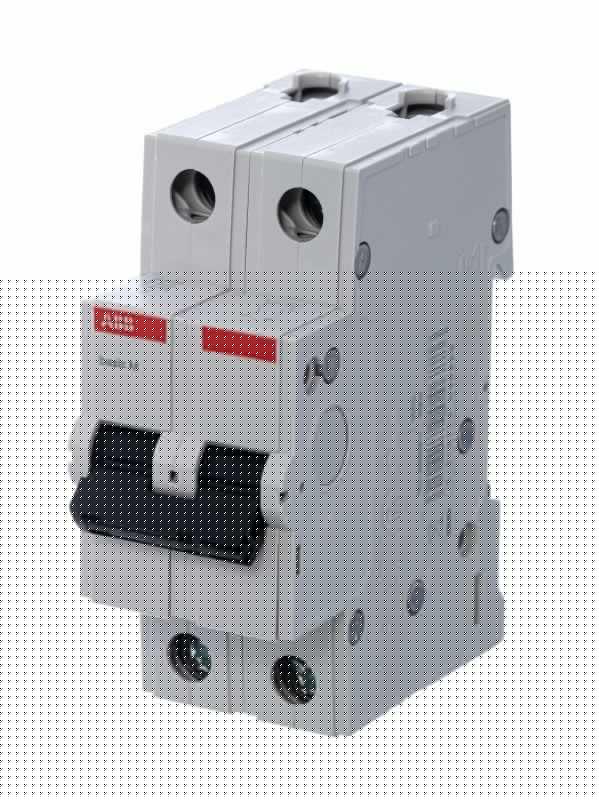 Выключатель автоматический модульный 2п C 20А 4.5кА Basic M BMS412C20 ABB 2CDS642041R0204