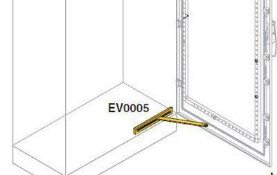 Фиксатор двери в открытом положении ABB EV0005