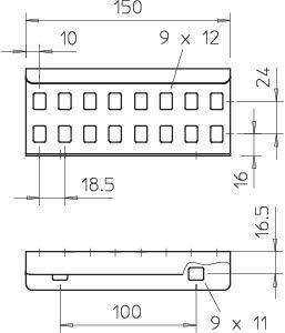 Комплект соединительный продольн. для лестн. лотка H60 LVG VA4571 OBO 6208835