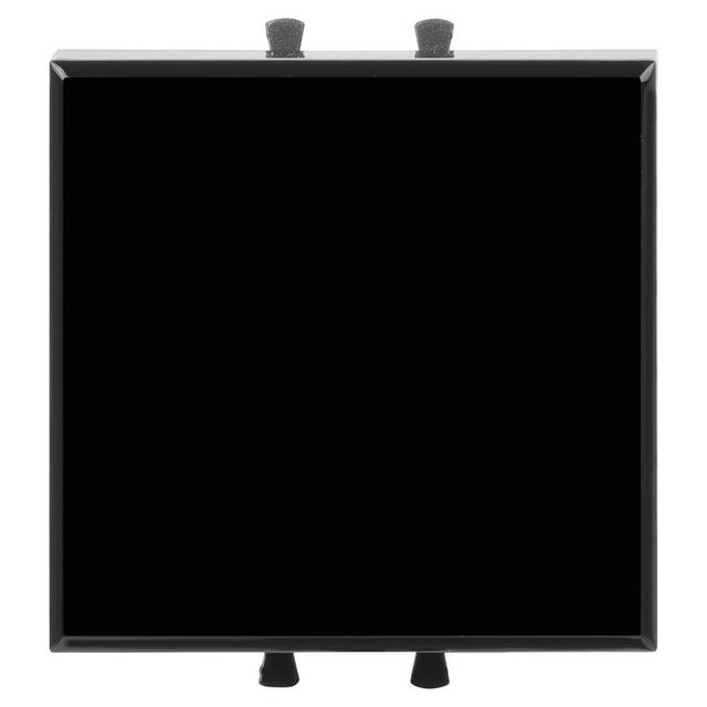 Выключатель модульный 1-кл. 2мод. Avanti "Черный квадрат" 16А IP20 черн. DKC 4402102