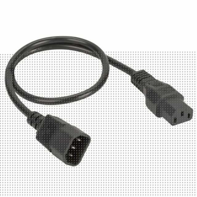 Кабель питания IEC320 C13 - IEC320 C14 2.0 м сечение 3х1.5кв.мм DKC R5CORD3420