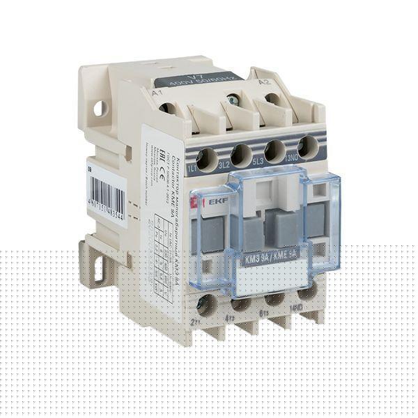Контактор КМЭ 9А кат. 220В AC 1НО EKF ctr-s-9-220