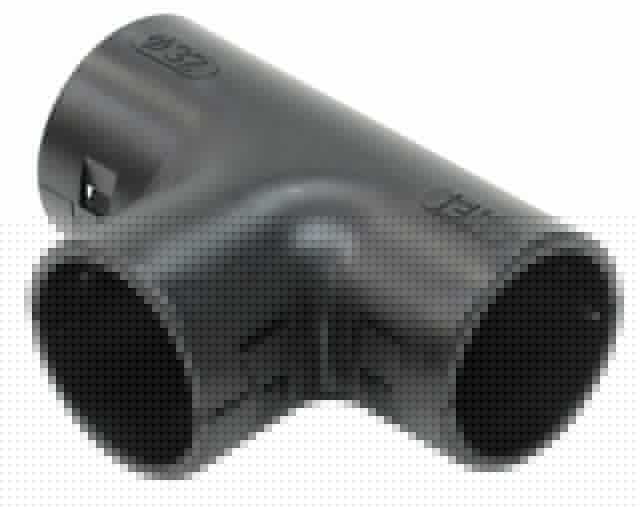 Тройник открывающийся TI32G черн. IEK CTA10D-TIG32-K02-020