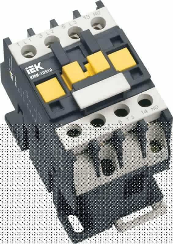 Контактор КМИ-11810 18А 36В/АС3 1НО IEK KKM11-018-036-10