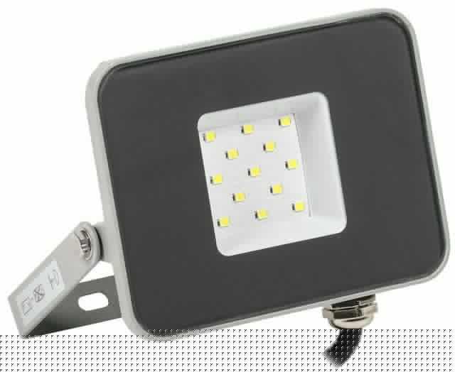 Прожектор светодиодный СДО 07-10 10Вт 6500К IP65 сер. IEK LPDO701-10-K03