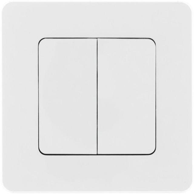 Выключатель 2-кл. Inspiria 10А IP20 250В 10AX механизм бел. Leg 673620