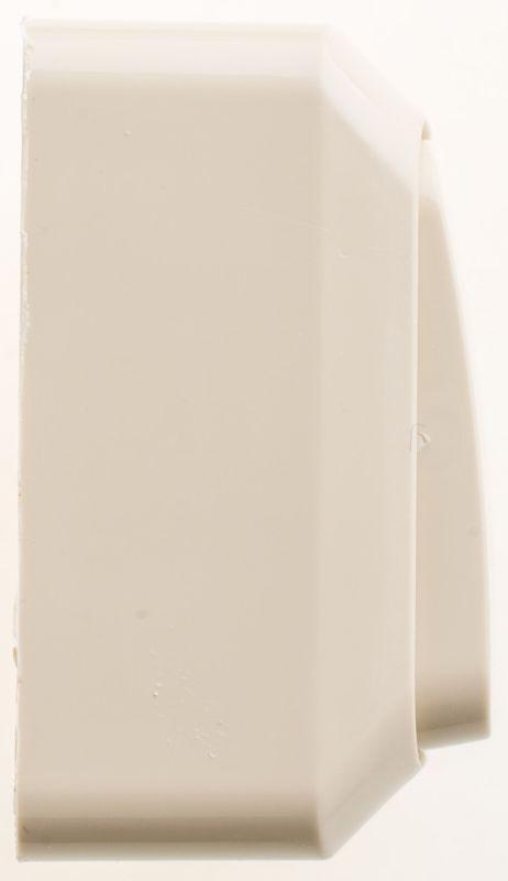 Выключатель кнопочный 1-кл. ОП Этюд 10А IP20 с самовозвратом крем. SE KA10-001K