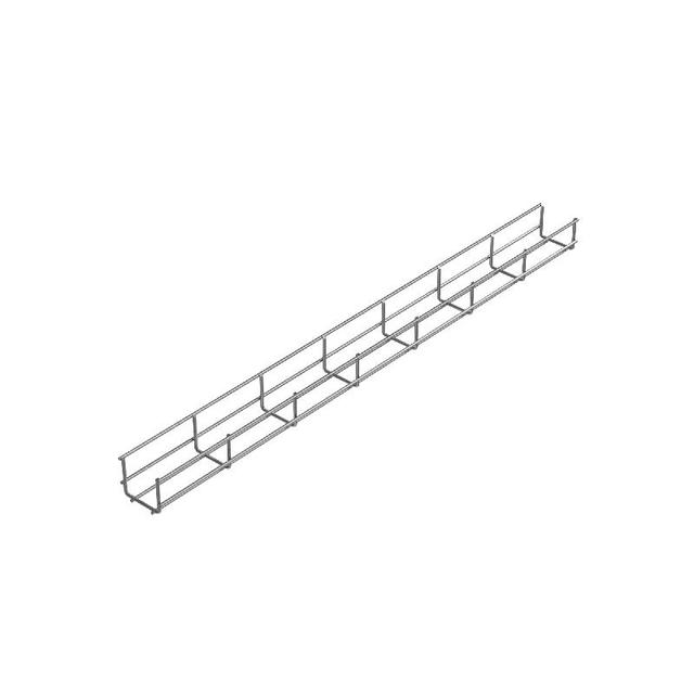 Лоток проволочный 60х50 L3000 сталь 4мм PL50-60-3000 оцинк. КМ LO26654