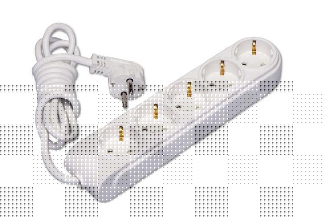 Удлинитель 5х15м с заземл. 16А IP20 защ. шторки Makel N5210093