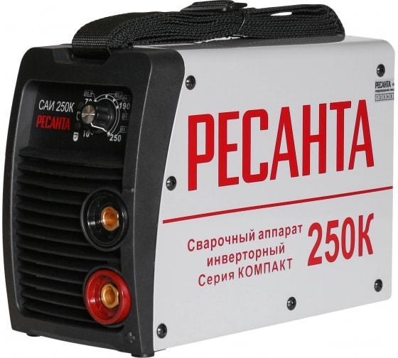 Инвертор сварочный САИ-250К 250А d6 140-240В IP21 (компактный) Ресанта 65/38