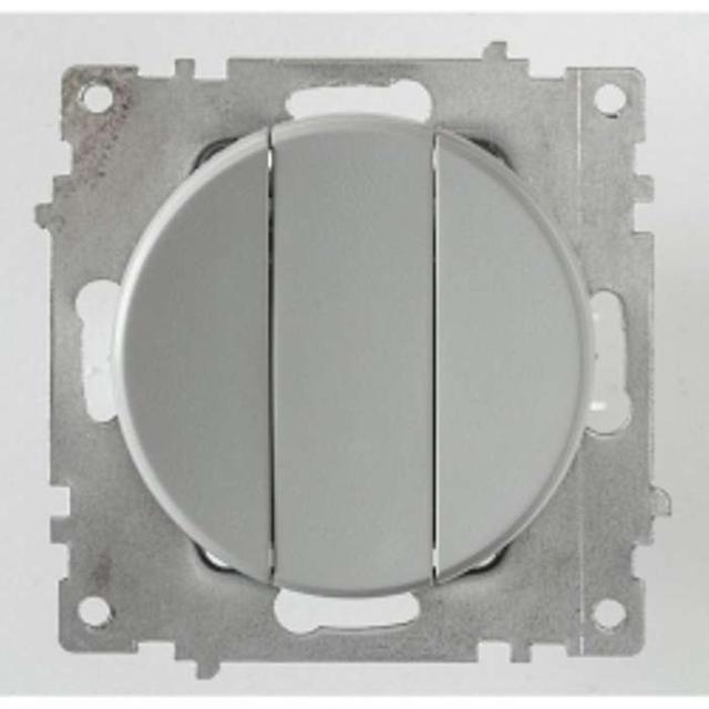 Выключатель 3-кл. СП Florence 10А IP20 механизм сер. (1E31901302) OneKeyElectro 2172849